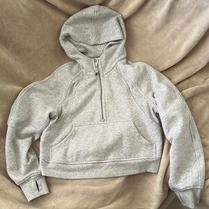 Lululemon Oversized Scuba 1/2 Zip hoodie